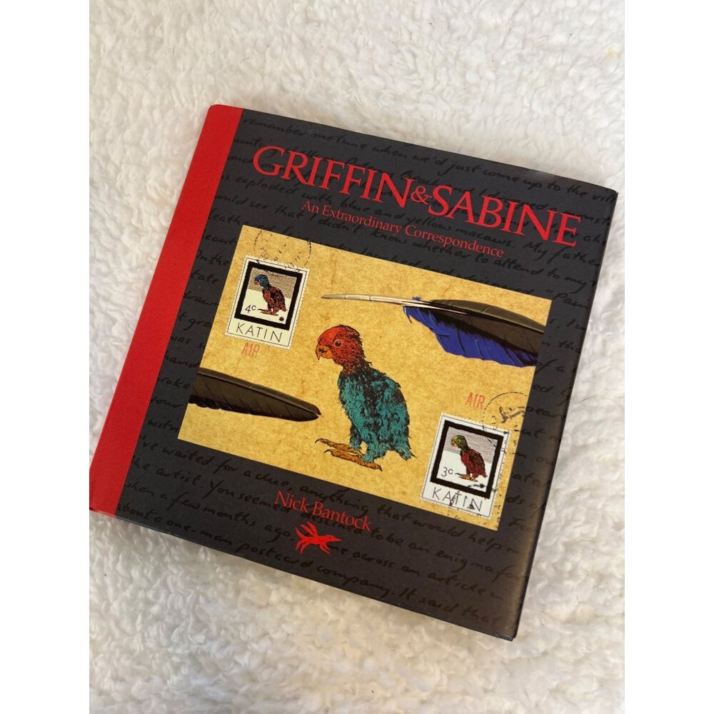 Griffin & Sabine HB Book by Nick Bantock Interactive Parrrot Adventure EXC COND